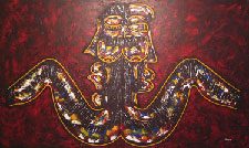 Burgandy Dream 162x97cm