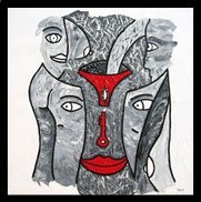 Chastity  100x100cm