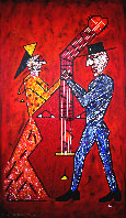 Flamenco Fire  195x114cm