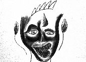 Funny Face  60x40cm