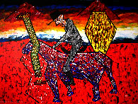 El Jinete  195x146cm