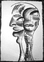 Stress  60x40cm