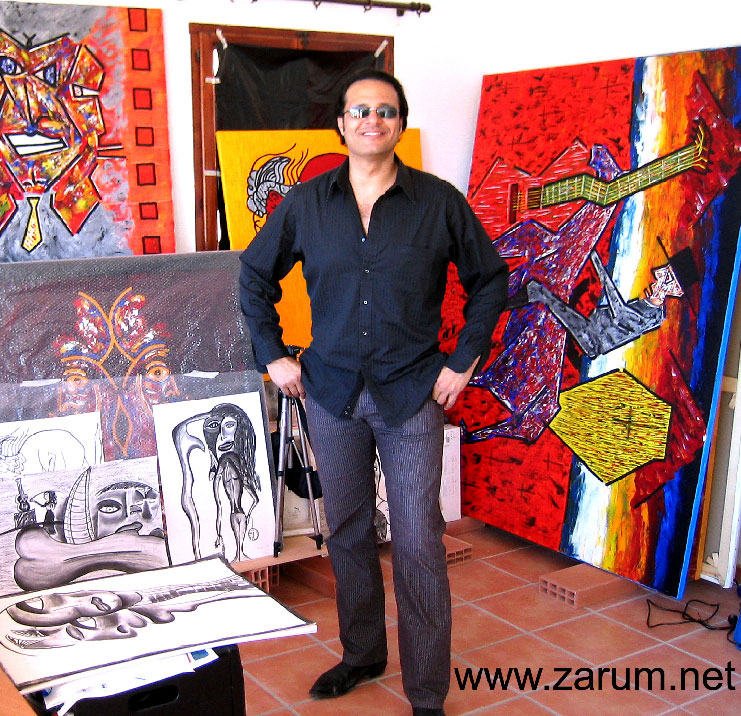 ZARUM Painting by ZARUM-Artist Zarum his art music album and more-art-artists-paintings-artworks-songs-sculptures-photos-canadian-netherlands-spain