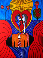 Falling in Love 130 x 96cm