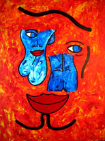 Adam and Eve 130 x 97cm