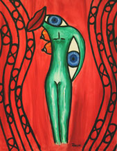 Flower Child  50 x 40cm