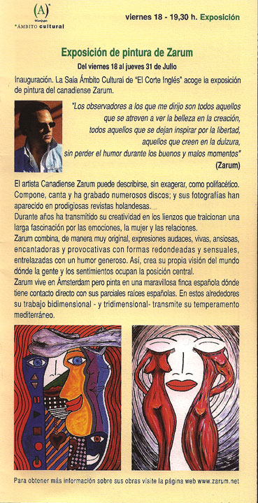 ZARUM Painting by ZARUM-Artist Zarum his art music album and more-art-artists-paintings-artworks-songs-sculptures-photos-canadian-netherlands-spain