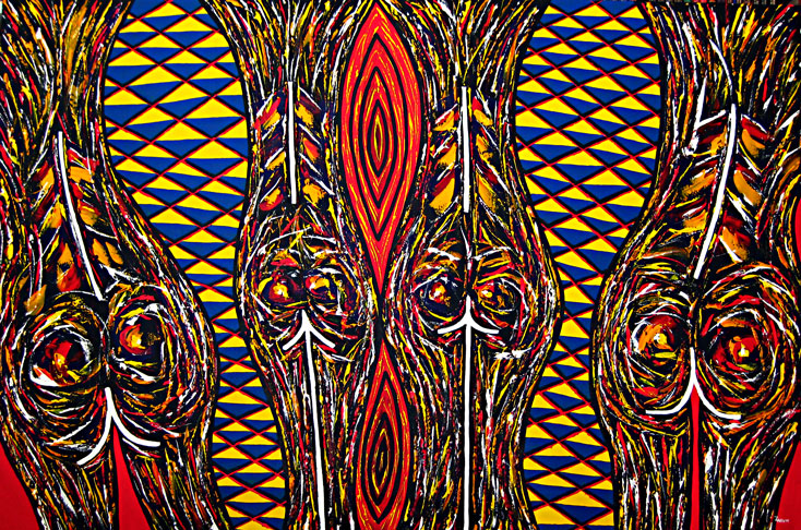 4 Nudes 183 x 122cm