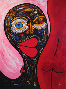 The Flirt 130 x 97cm