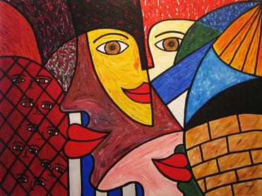 Alive by Zarum 122 x 91cm