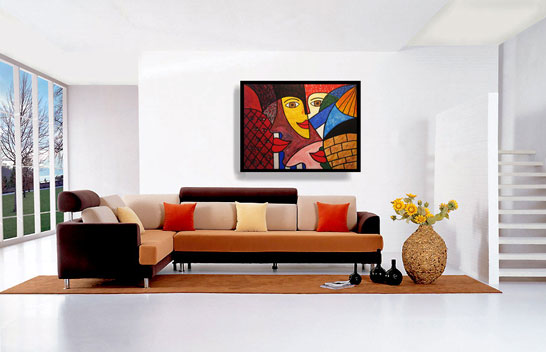 Alive by Zarum 122 x 91cm